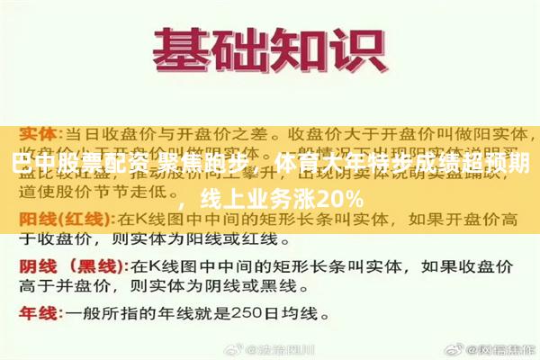 巴中股票配资 聚焦跑步，体育大年特步成绩超预期，线上业务涨20%