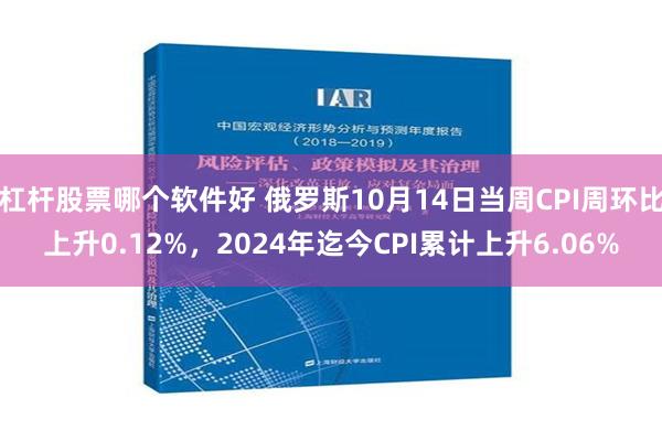 杠杆股票哪个软件好 俄罗斯10月14日当周CPI周环比上升0.12%，2024年迄今CPI累计上升6.06%